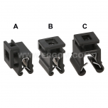 Edge holder cable ties, EKR type